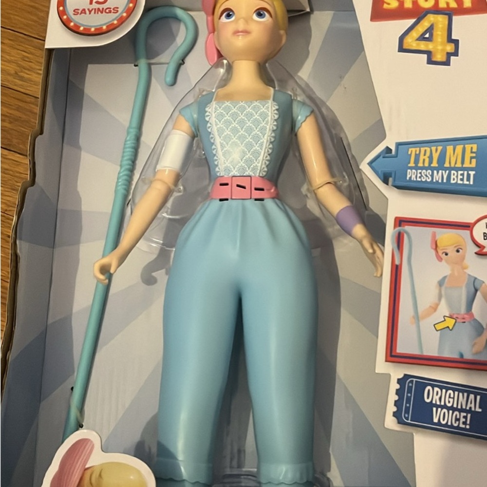 Toy Story 4 Bo Peep Action Figure - Blue and Pink
